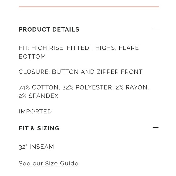 Star Struck Flare Jeans Altard State - Picture 4 of 7